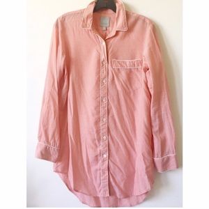 EUC PJ Blouse - Banana Republic Button-Up Pajama Blouse